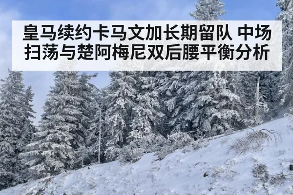 皇马续约卡马文加长期留队 中场扫荡与楚阿梅尼双后腰平衡分析